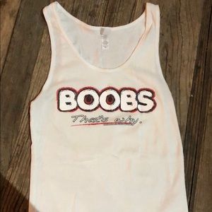 Tops - Boobs Tank women’s X Large new Tops - Boobs Tank women’s X Large new